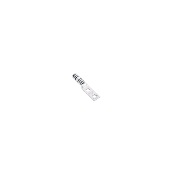 Panduit 2H LUG LONG BRL, 750 MCM 3/8" STUD 1" CTR, INSP WIND BLK ROHS LCC750-38DW-6